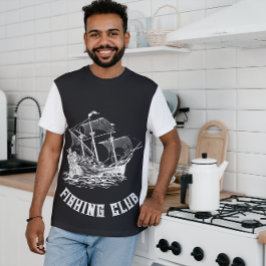 Camiseta Vintage Classic Vela Bot Fishing Club