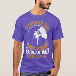 Camiseta Vintage Climber Rock Bouldering Dad