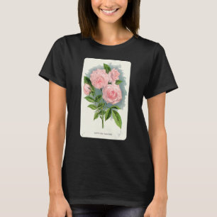 Camiseta Vintage Clothilde Soupert Rosas Especies Botánicas