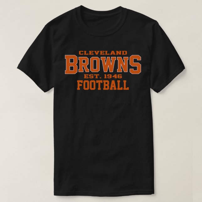 Camiseta Vintage CLVD Browns (Diseño del anverso)