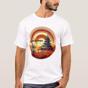 CAMISETA VINTAGE COLONIZAR MARS