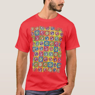 Camiseta Vintage Colorsplash Ball