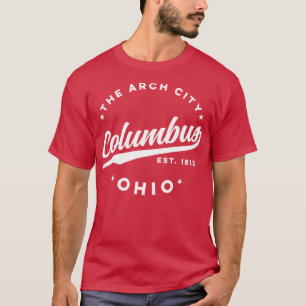 Camiseta Vintage Columbus Ohio The Arch City Retro USA