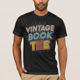 Camiseta Vintage Comic Book Slogan Tee