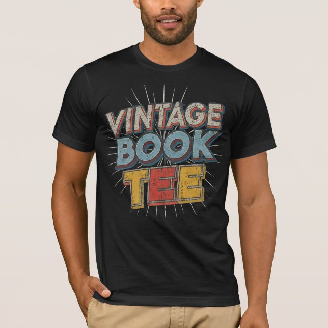Camiseta Vintage Comic Book Slogan Tee (Anverso)