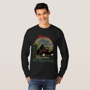 Camiseta vintage cool campfire excursionismo excursionismo