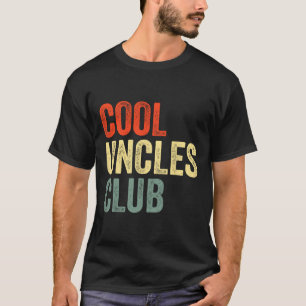 Camiseta Vintage Cool Club de Tíos Divertido Día d