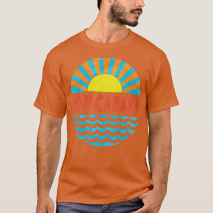 Camiseta Vintage Copacabana Beach Sun And Waves