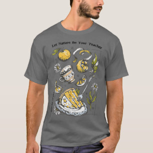 Camiseta Vintage Cottagecore NatureLover Lifestyle BeHappy