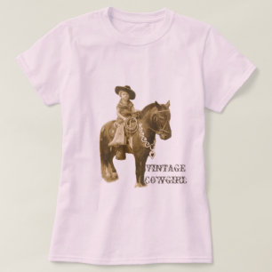 CAMISETA VINTAGE COWGIRL LADICE TOPE