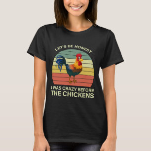 Camiseta Vintage Crazy Chicken Lover  Chicken Lovers F