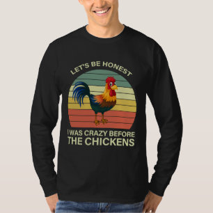 Camiseta Vintage Crazy Chicken Lover  Chicken Lovers F