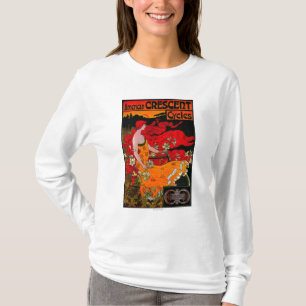 Camiseta Vintage creciente americano PosterEurope