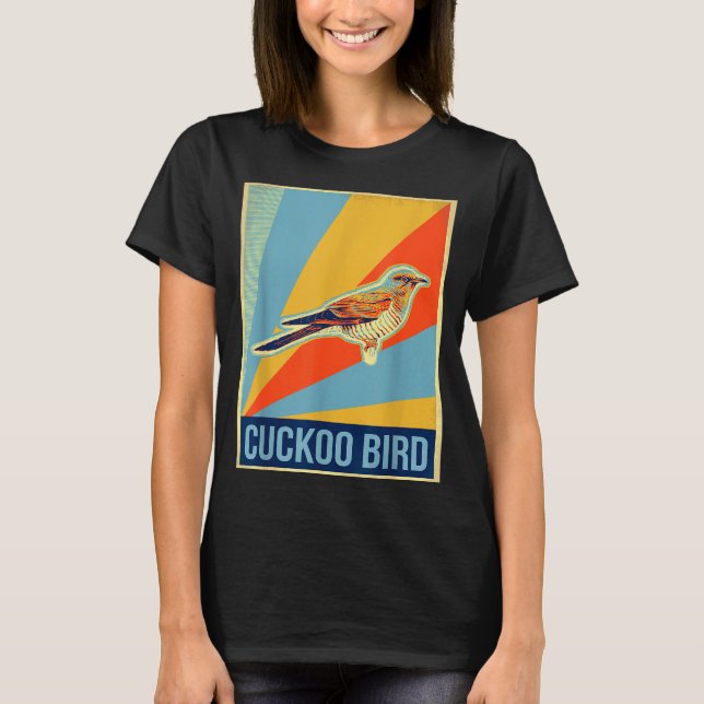 Camiseta Vintage Cuckoo Bird T Shirt  (Anverso)