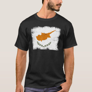 Camiseta Vintage Cyprus Flag Day Independence
