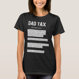 Camiseta Vintage Dad Tax Definition Men's Day 10