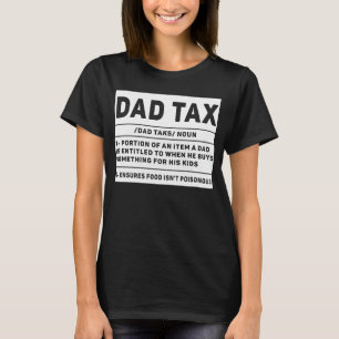 Camiseta Vintage Dad Tax Definition Men's Day 7