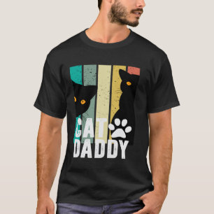Camiseta Vintage Daddy Cats Estilo Retro de los Oc