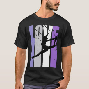 Camiseta Vintage Dance Live Love Coach Dance Womens Colours