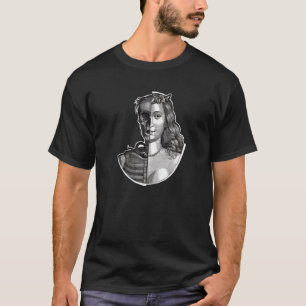 Camiseta Vintage Dark Academia Estética Vida y Gótico de Mu