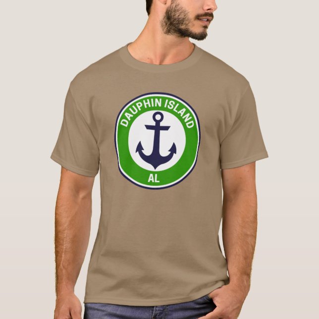 Camiseta Vintage Dauphin Island Alabama (Anverso)