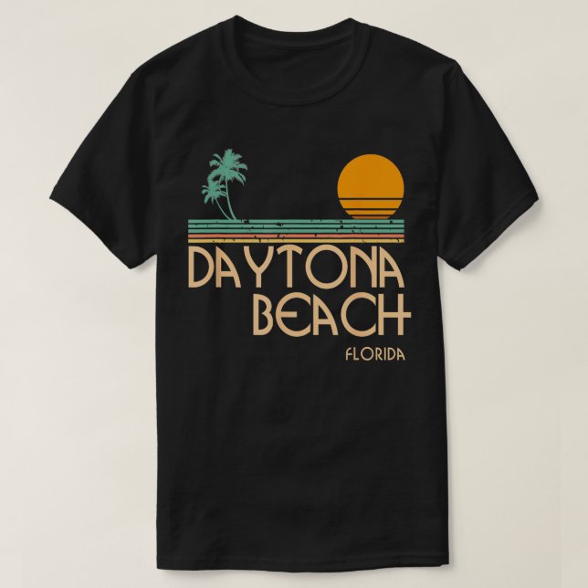 Camiseta Vintage Daytona Beach Florida (Diseño del anverso)