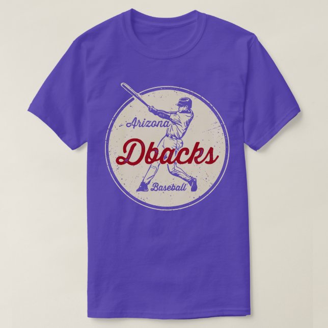 Camiseta Vintage Dbacks (Diseño del anverso)