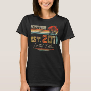 Camiseta Vintage de 12 años 2011 12º cumpleaños 1
