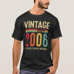 Camiseta Vintage de 16 años 2006 Tees 16th Birthday Boys G<br><div class="desc">Vintage de 16 años 2006 Tees 16th Birthday Boys Chicas.</div>