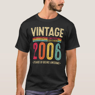 Camiseta Vintage de 16 años 2006 Tees 16th Birthday Boys G
