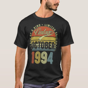 Camiseta Vintage de 28 años octubre 1994 28º cumpleaños yo