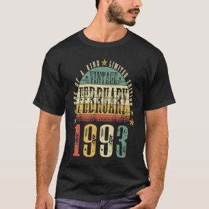 Camiseta Vintage de 30 años asombroso desde febrero de 1993