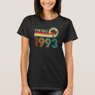 Camiseta Vintage De 30 Años Nacido En 1993 30º Cumpleaños R