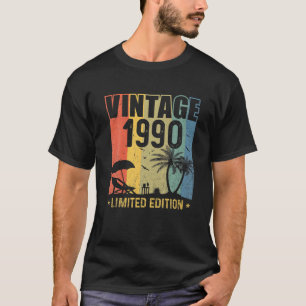 Camiseta Vintage de 31 años 1990 Feliz cumpleaños número 31