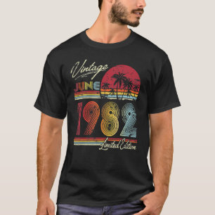 Camiseta Vintage de 40 años 1982 40º cumpleaños 11