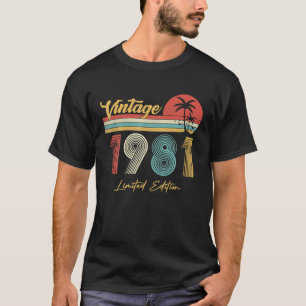 Camiseta Vintage de 41 años 1981 edición limitada 41ª