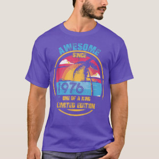 Camiseta Vintage de 46 años asombroso desde 1976 46º nacimi