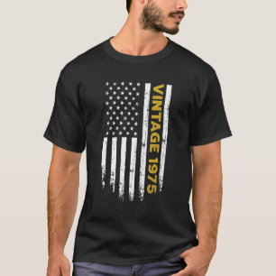 Camiseta Vintage de 47 años de edad Bandera estadounidense