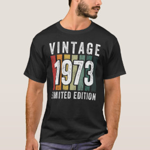 Camiseta Vintage de 50 años 1973 50º cumpleaños