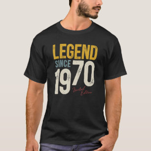 Camiseta Vintage de 52 años 1970 Decoración de 52 cumpleaño