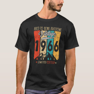 Camiseta Vintage de 56 años 1966 56º cumpleaños
