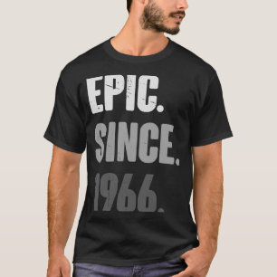 Camiseta Vintage de 57 años 1966 Cumpleaños 57 Decorati