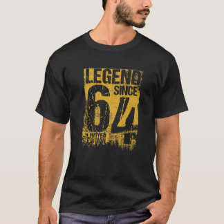 Camiseta Vintage De 58 Años 1964 58ª Decoración De Cumpleañ