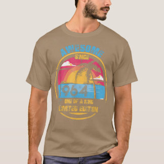 Camiseta Vintage de 58 años asombroso desde 1964 58º nacimi