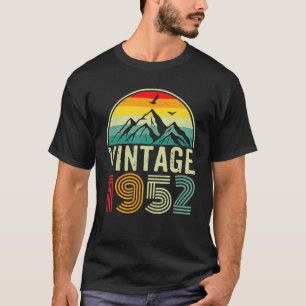 Camiseta Vintage de 70 años 1952 70º cumpleaños