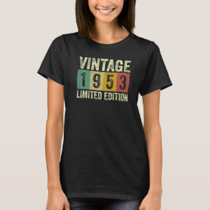 Camiseta Vintage de 70 años 1953 70º cumpleaños 9