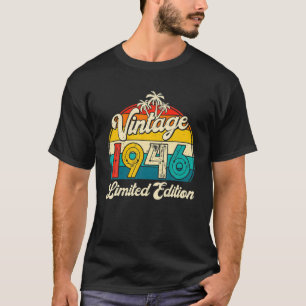 Camiseta Vintage De 76 Años De Edad 1946 76A Fiesta De Cump