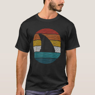 Camiseta Vintage de aleta de tiburón Scuba Buceo Retro Gi