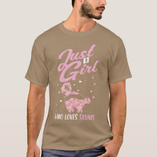 Camiseta vintage de animal lindo amante de zorrill