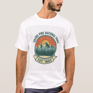 Camiseta Vintage de Aventura en Parque Nacional de